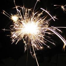 A standard sparkler can burn up to 2,000 degrees Fahrenheit.