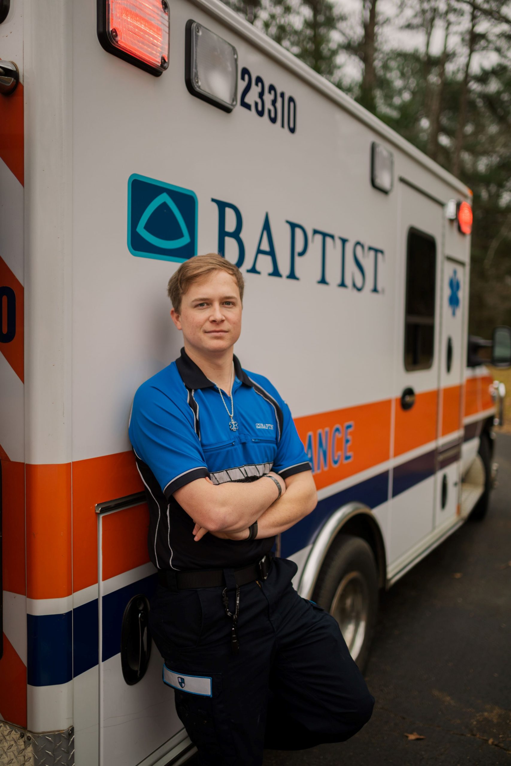 Featured image for “Baptist Ambulance Paramedic Fulfills Dream of Giving Back to his Community”